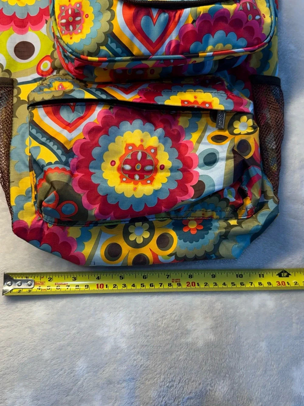 Baggies Colorful Floral Foldable Backpack
